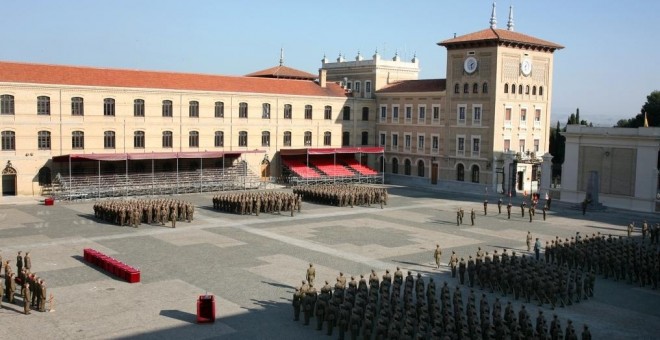 Instalaciones de la Academia General Militar de Zaragoza.