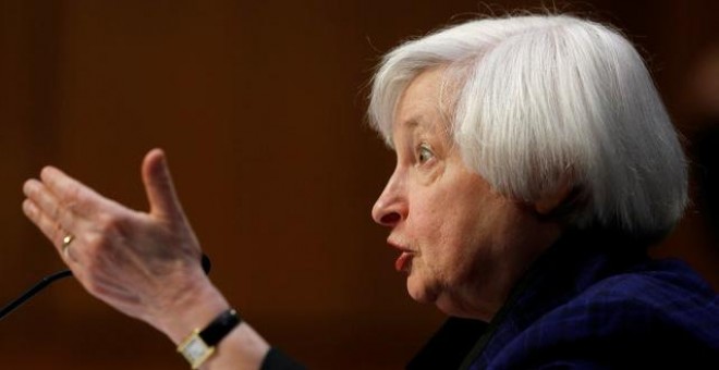 La jefa de la Fed anuncia una subida de los tipos de interés en EEUU 'relativamente pronto'. / Europa Press