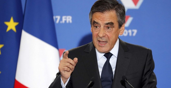 Francois Fillon, tras ganar las primarias de la derecha francesa. REUTERS/Philippe Wojazer