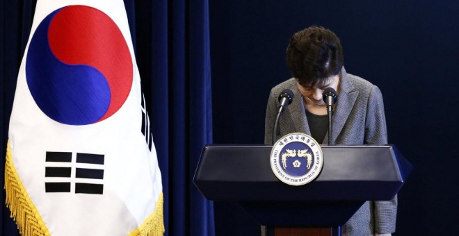 La presidenta de Corea del Sur, Park Geun-Hye. REUTERS