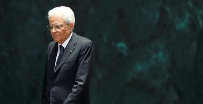 Sergio Mattarella, jefe de Estado italiano, pide encauzar la situación tras el referéndum 'con serenidad y respeto'. /REUTERS