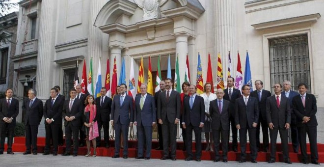 La última conferencia de los presidentes autonómicos en el Senado fue el día 2 de octubre de 2013. EFE