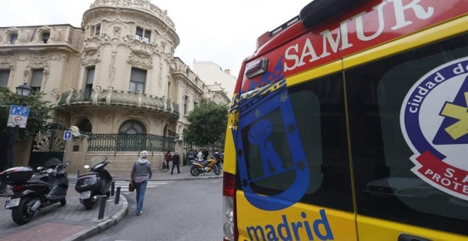 El Samur inicia este sábado los primeros paros en Madrid / EFE