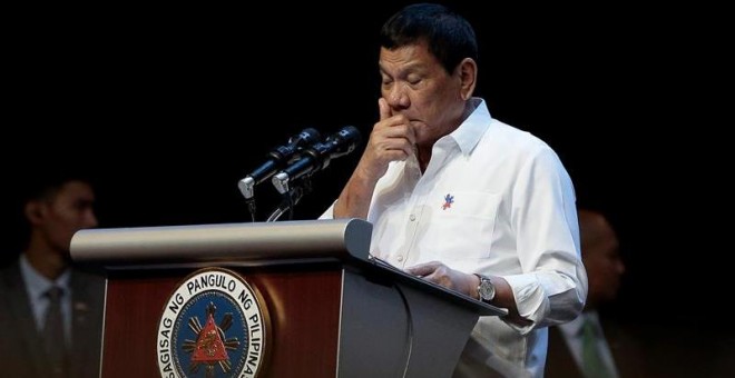 El presidente filipino, Rodrigo Duterte. - EFE