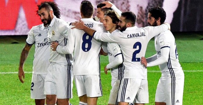 El Real Madrid gana con sufrimiento su segundo Mundial de Clubes. /EFE