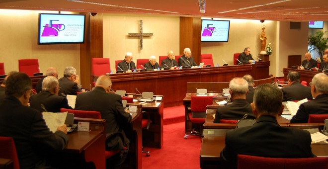 Reunión del plenario de la Asamblea de la Conferencia Episcopal.