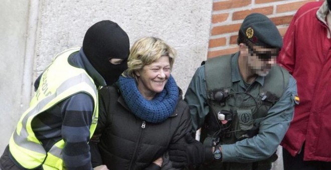 La abogada vasca Arantza Zulueta fue encarcelada en Puerto III (Cádiz) en enero de 2014. Archivo EFE
