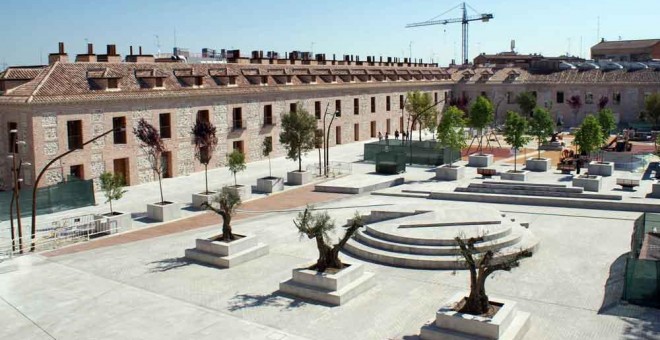 La Plaza de España en San Fernando de Henares