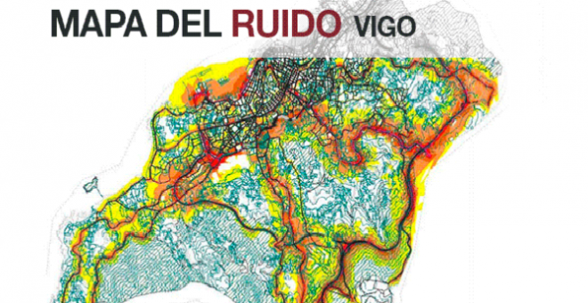 Mapa del ruido Vigo/ EUROPA PRESS