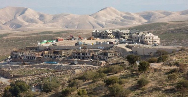 Vista general de un asentamiento judío cercano a Jerusalén. - EFE