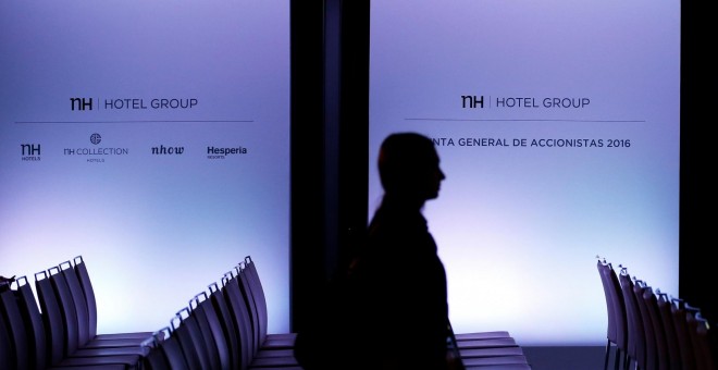 Imagen de la última junta de accionistas de NH Hotel Group, en junio pasado. REUTERS