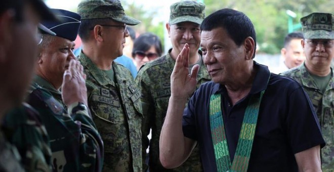 El presidente de Filipinas, Rodrigo Duterte. - EFE