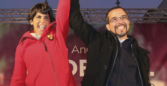 Pascual lleva a Vistalegre II una fórmula para Podemos Andalucía al margen de Teresa Rodríguez. EFE