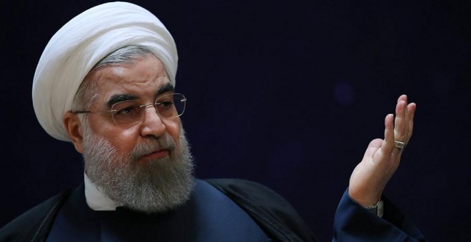 El presidente de Irán, Rohaní, hace unos días en Teherán. REUTERS