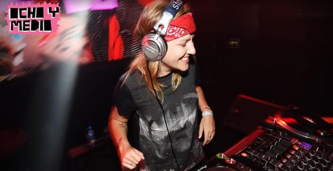 Marta Fierro aka Eme DJ.