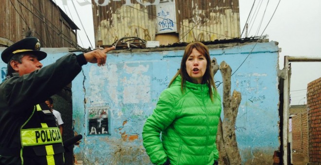 Mabel Lozano, actriz y directora del ciclo Afirmando los Derechos de la Mujer.