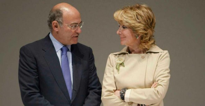 Esperanza Aguirre y Gerardo Díaz Ferrán, en una imagen de 2010. EFE