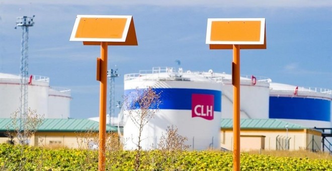 Depósitos de almacenaje de carburante de CLH. E.P.