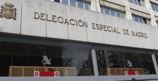 Edificio de la Agencia Tributaria en Madrid. E.P.