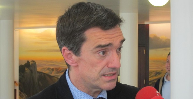El secretario de Paz y Convivencia del Gobierno vasco, Jonan Fernández. E.P.