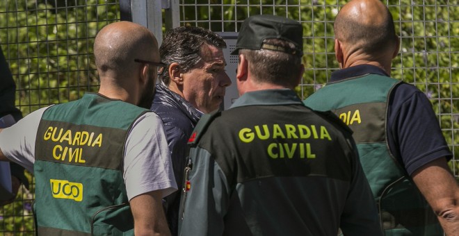 El expresidente de la Comunidad de Madrid Ignacio González es trasladado desde la Comandancia General de la Guardia Civil en Tres Cantos (Madrid) a la Audiencia Nacional para prestar declaración ante el juez Eloy Velasco en la operación Lezo que investiga