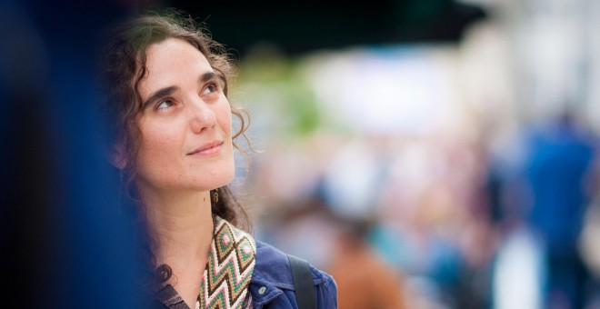 Nazaret Castro, autora de 'La dictadura de los supermercados'. / FOTOS: CHRISTIAN GONZÁLEZ