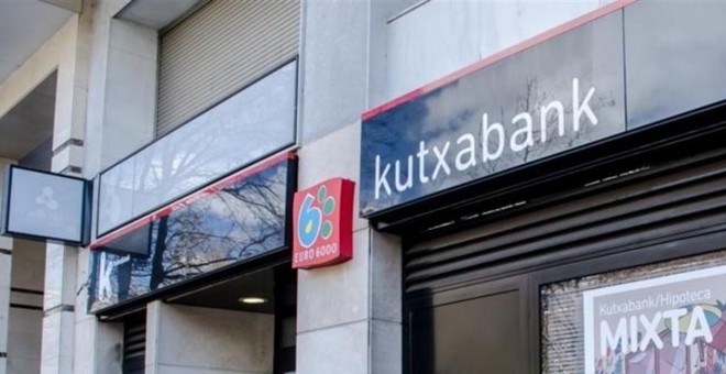 Sucursal del banco Kutxabank. E.P.