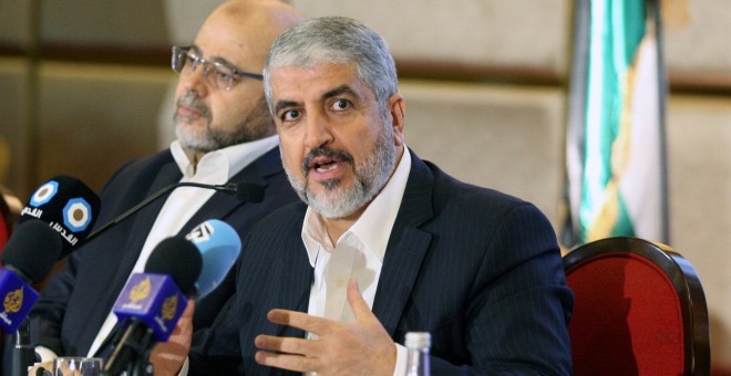 Khaled Meshal, líder de Hamas. REUTERS/Naseem Zeitoon
