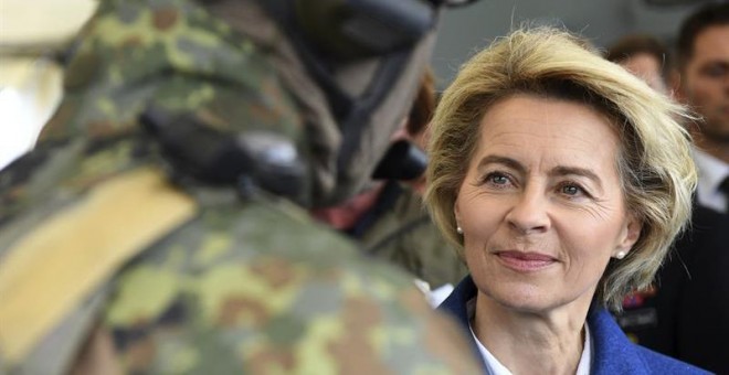 La ministra alemana de Defensa, Ursula von der Leyen. / EFE