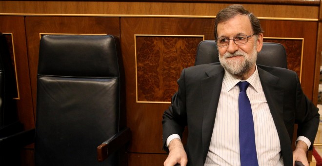 Mariano Rajoy durante el debate de los presupuestos.- REUTERS