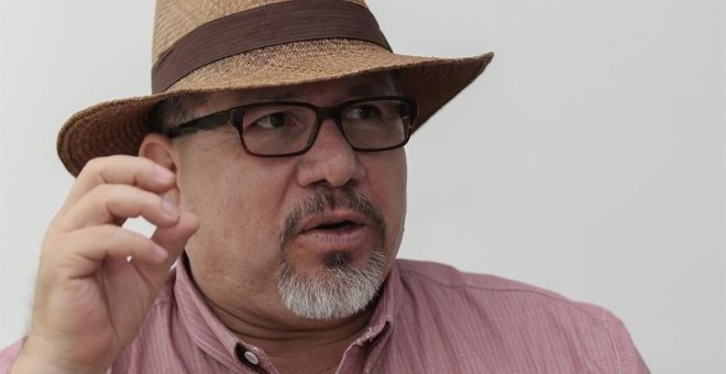 El escritor y periodista mexicano Javier Valdez. / ÁLEX CRUZ (EFE)