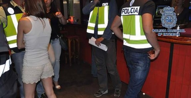 Liberan a cuatro jóvenes obligadas a prostituirse para pagar su viaje a España. ARCHIVO
