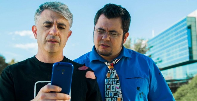 Paco Fox y Miguel Ángel Aijón, en 'Cinebasura la peli'