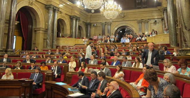 Pleno del Parlament  EUROPA PRESS