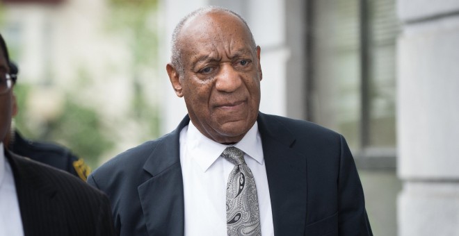 Bill Cosby llegando a declarar a los juzgados de Norristown, Pensilvania.EFE/TRACIE VAN AUKEN