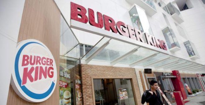 Un restaurante de Burger King. EFE