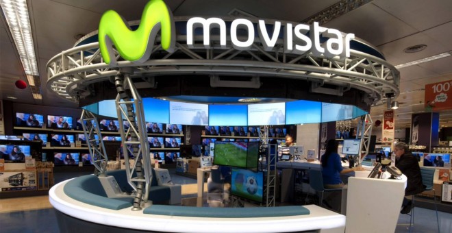 Tienda de Movistar en Madrid /TELEFÓNICA