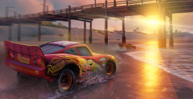 Fotograma de la película Cars 3: hacia la victoria.