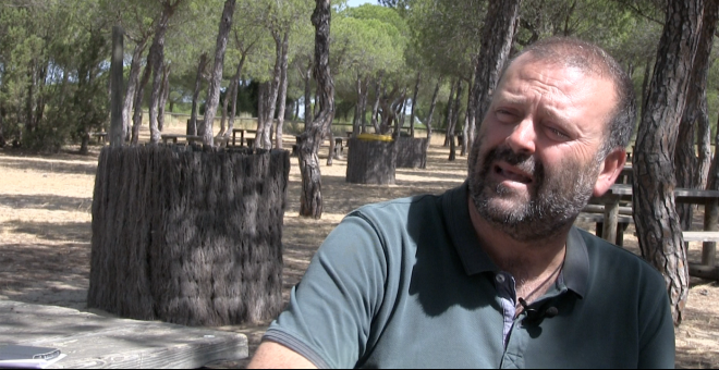 Juan Pedro Castellano, director de Doñana