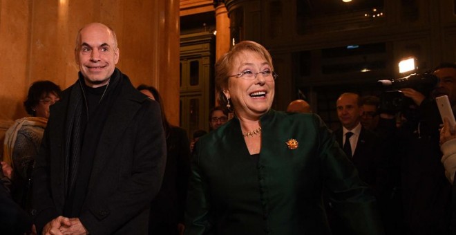 La presidenta de Chile, Michelle Bachelet. EFE