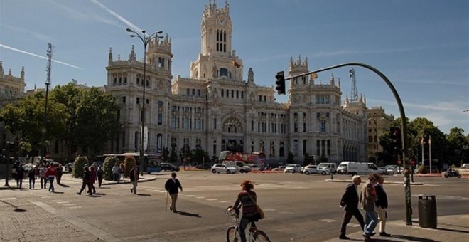 El Palacio de Cibeles, sede del Ayuntamiento de Madrid. E.P.