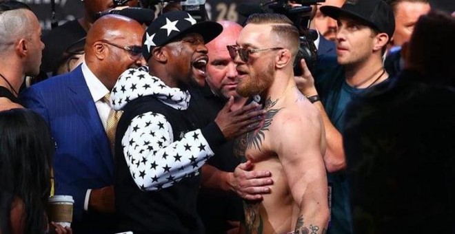 Mayweather con McGregor