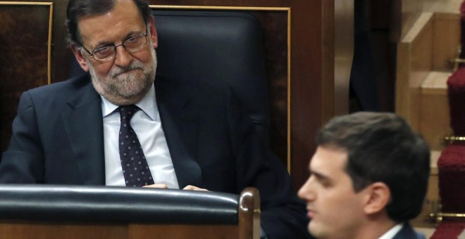Rajoy y Rivera. EFE