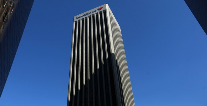 Edificio del Bank Of America en Los Angeles.REUTERS/Mike Blake
