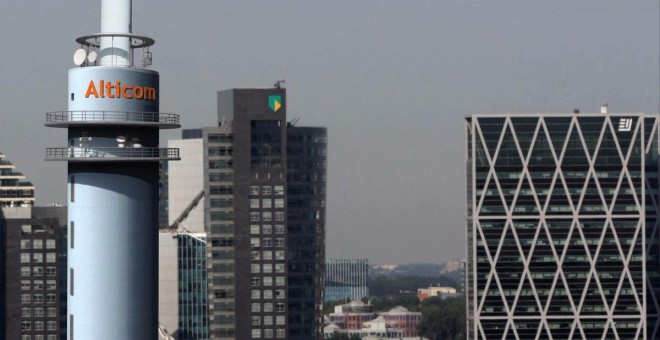 Torre de comunicaciones del operador holandés Alticom.