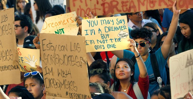 Manifestación a favor del DACA en San Diego, California /REUTERS (John Gastaldo)