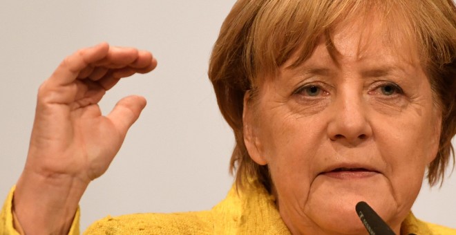 Angela Merkel./REUTERS