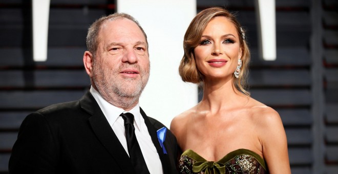 Harvey Weinstein y su mujer Georgina Chapman./REUTERS