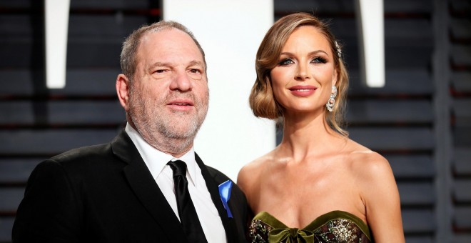 Harvey Weinstein y su mujer Georgina Chapman./REUTERS