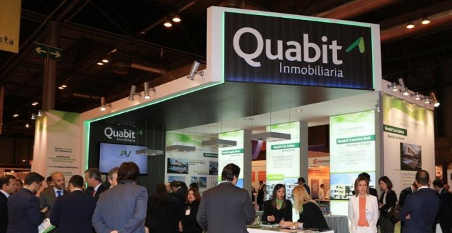 El stand de Quabit en el Salin Inmobiliario de Madrid